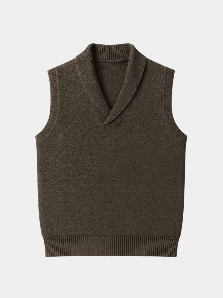 British Knit Vest Waistcoat - Dalton & Rowe