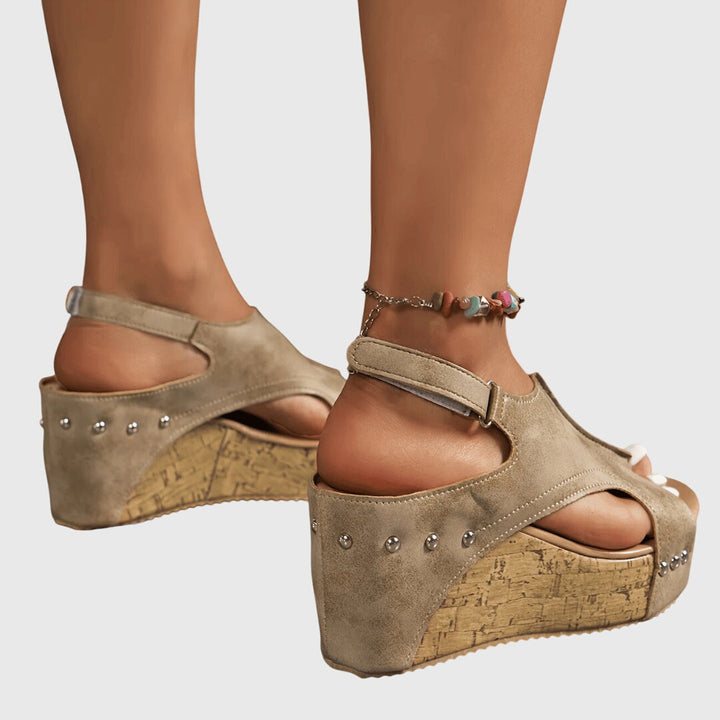 Émilie | Sandalias Ortopédicas con Cuña