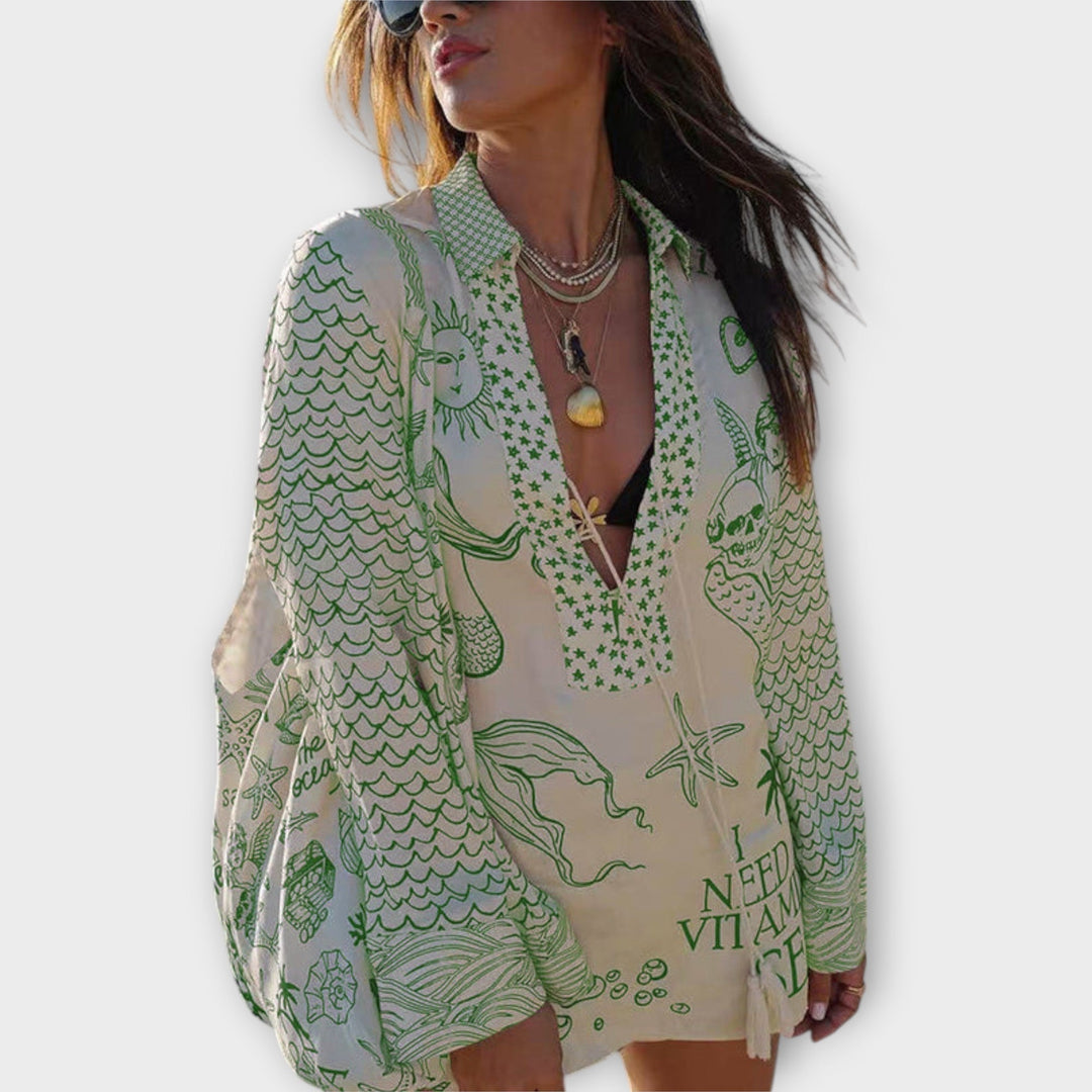 Yasmine | Vestido Bohemio Artístico
