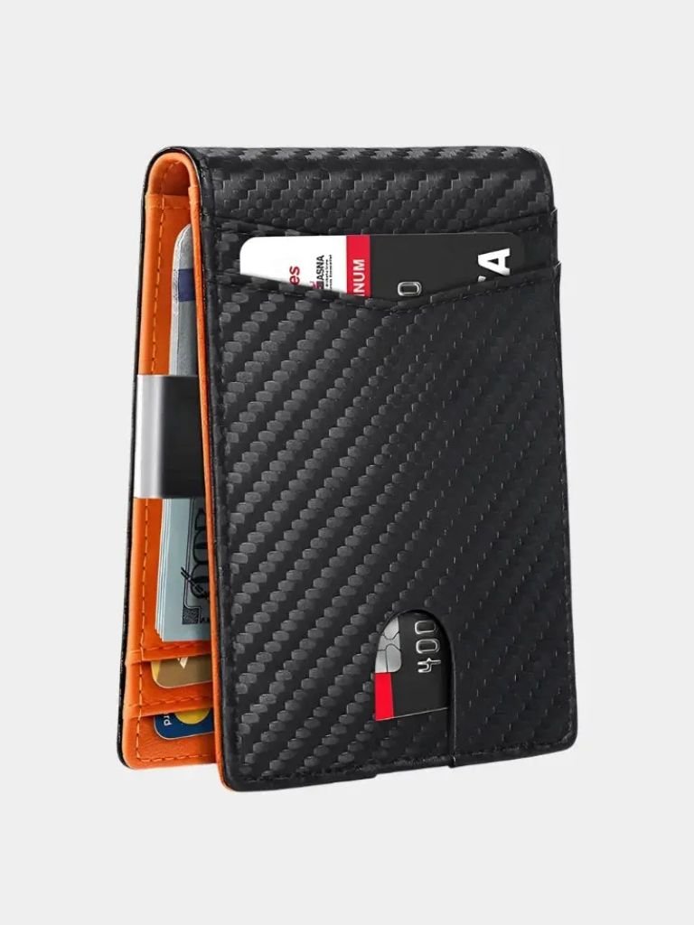 Carbon Fiber Anti RFID Minimalist Wallet - Dalton & Rowe