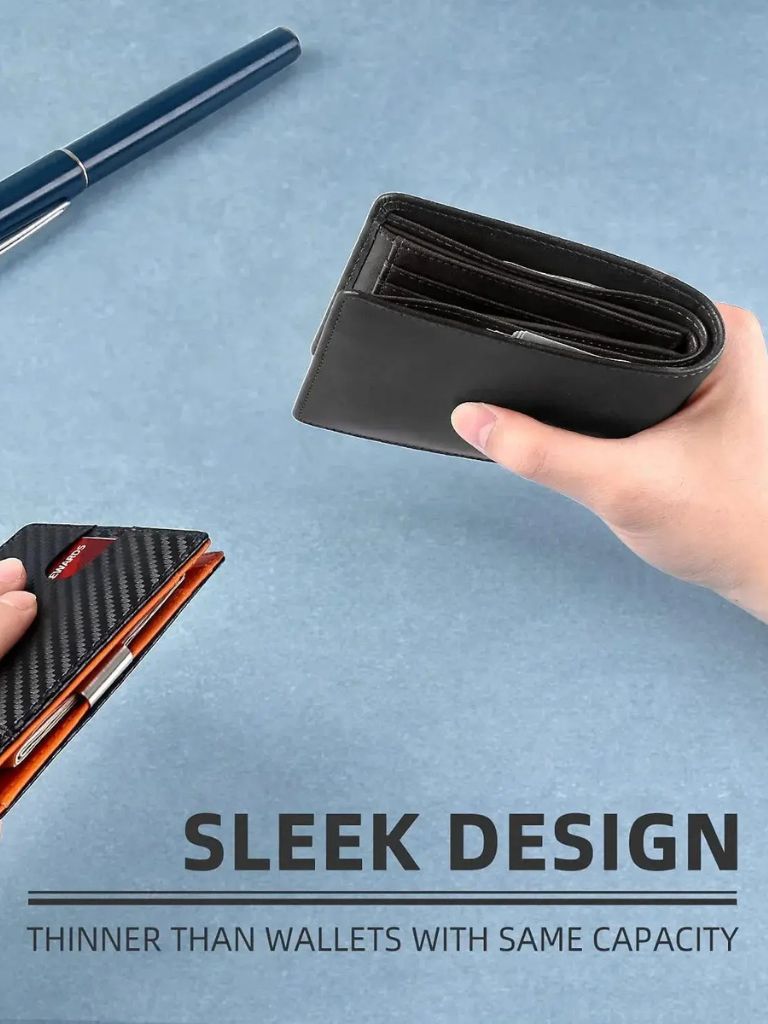 Carbon Fiber Anti RFID Minimalist Wallet - Dalton & Rowe