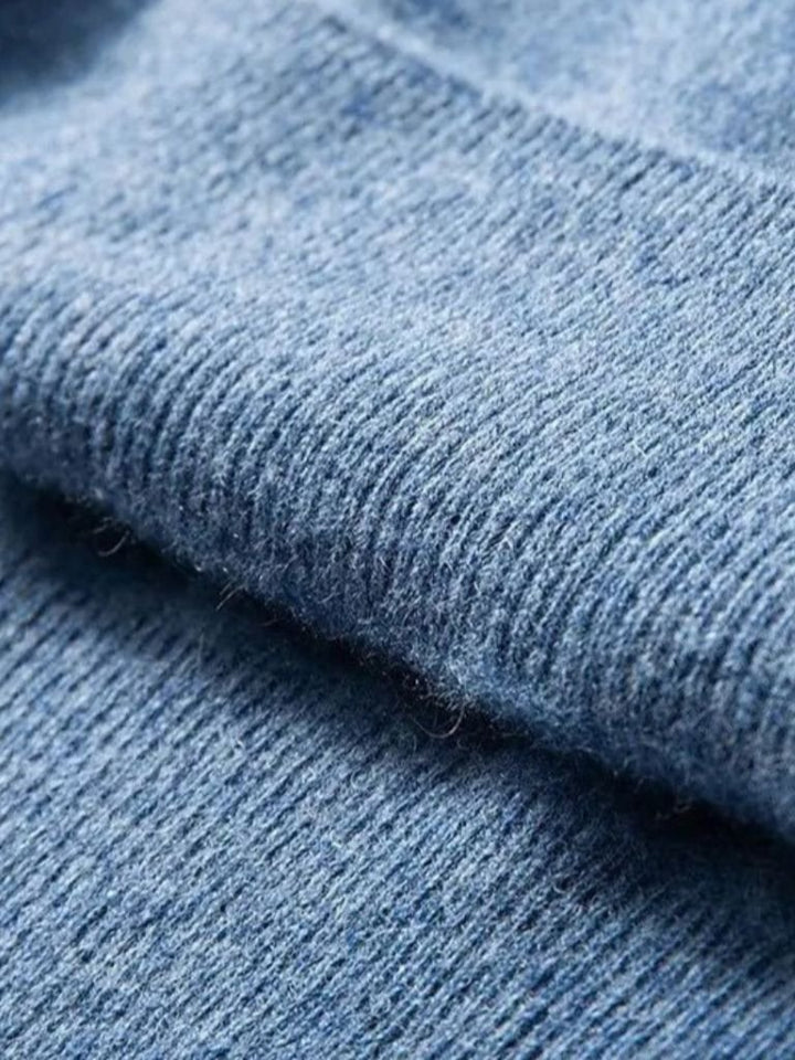 Cashmere V Neck Knitwear Sweater - Dalton & Rowe