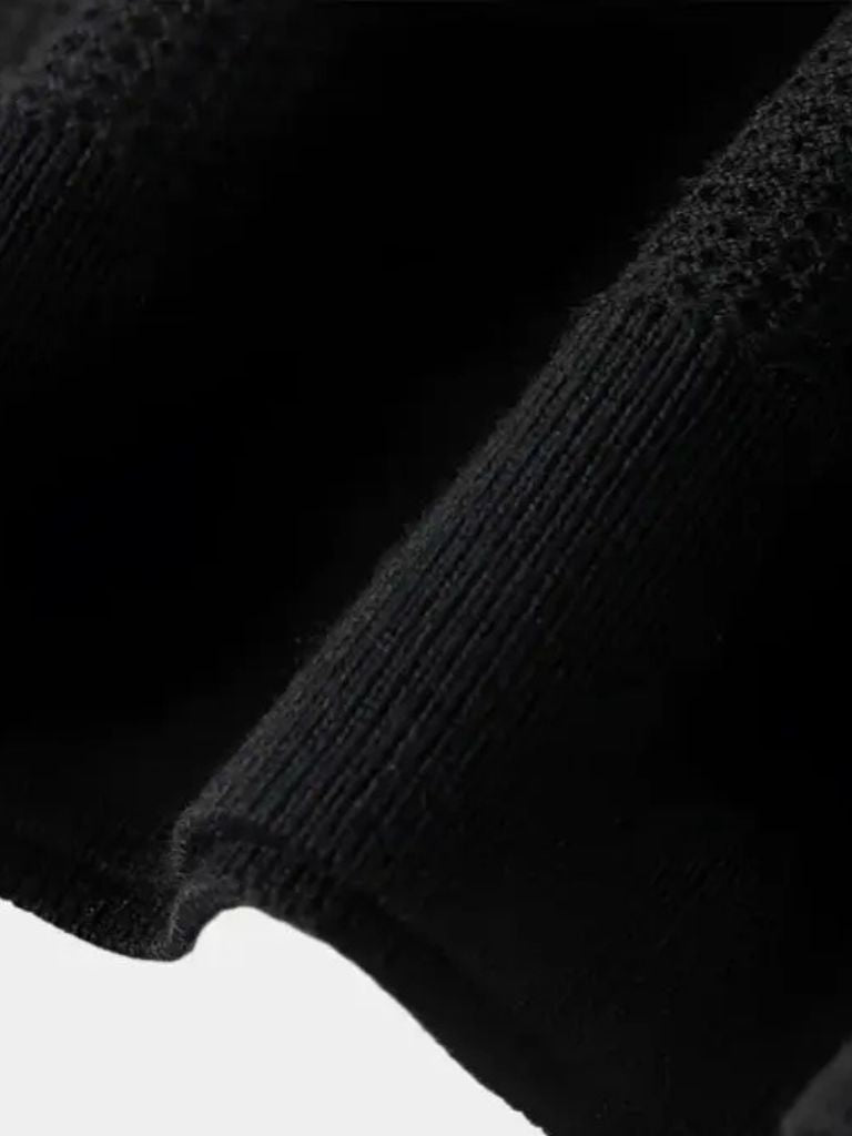 Casual Buttonless Knit Polo Shirt - Dalton & Rowe
