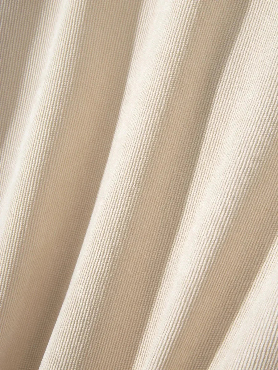 Casual Solid Corduroy Shirt - Dalton & Rowe