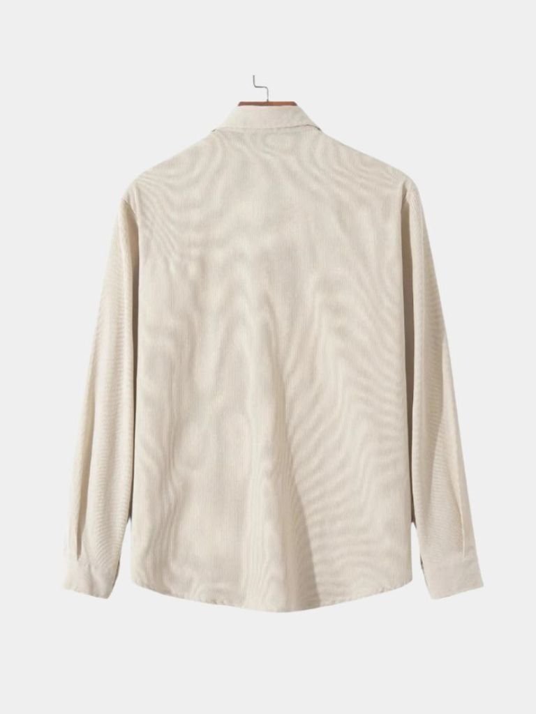 Casual Solid Corduroy Shirt - Dalton & Rowe