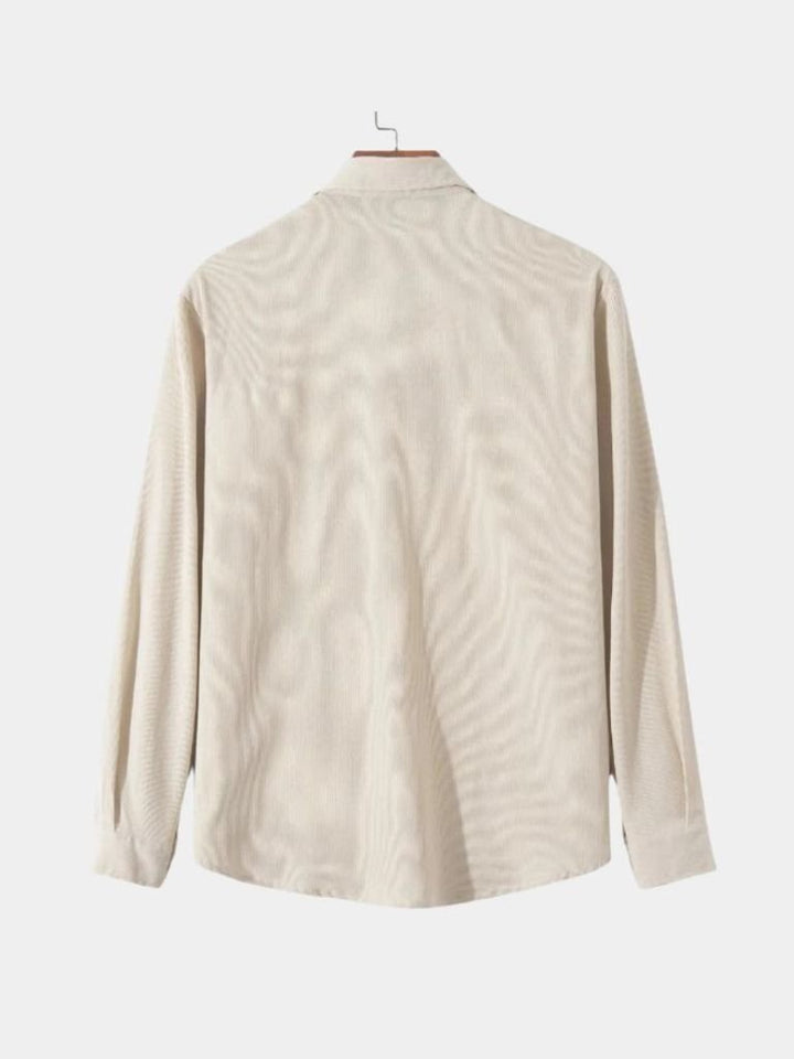 Casual Solid Corduroy Shirt - Dalton & Rowe