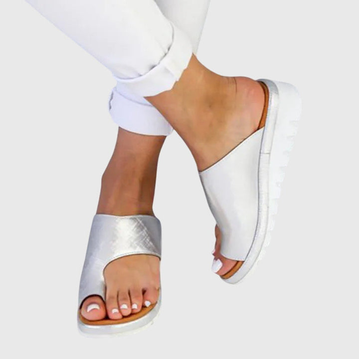 Juliette | Mules Ortopédicas Minimalistas con Plataforma