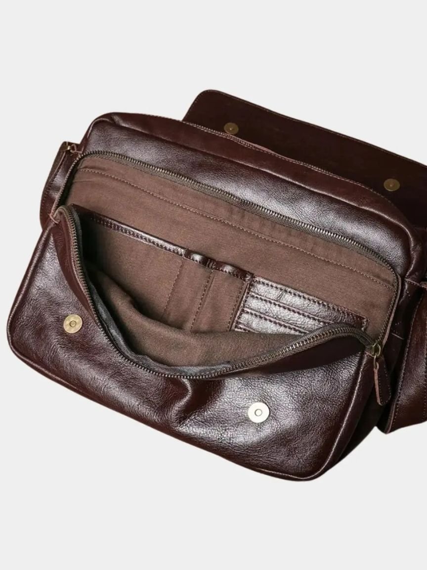 Classic Messenger Leather Bag - Dalton & Rowe