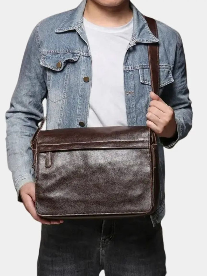 Classic Messenger Leather Bag - Dalton & Rowe