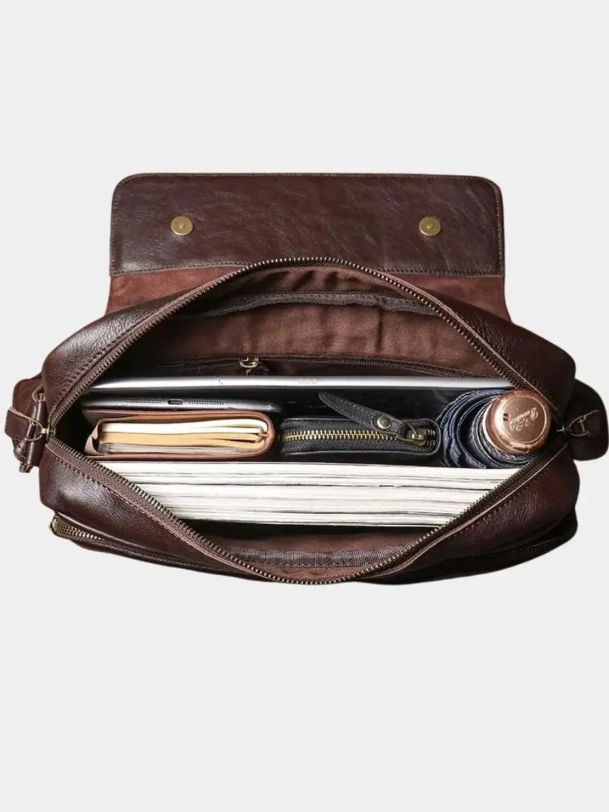 Classic Messenger Leather Bag - Dalton & Rowe
