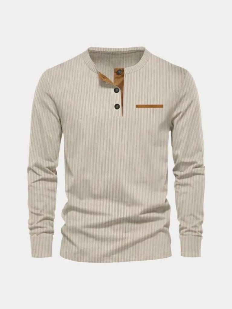 Corduroy Long Sleeve T-Shirt - Dalton & Rowe