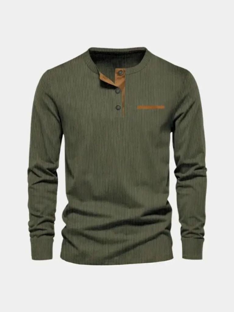 Corduroy Long Sleeve T-Shirt - Dalton & Rowe