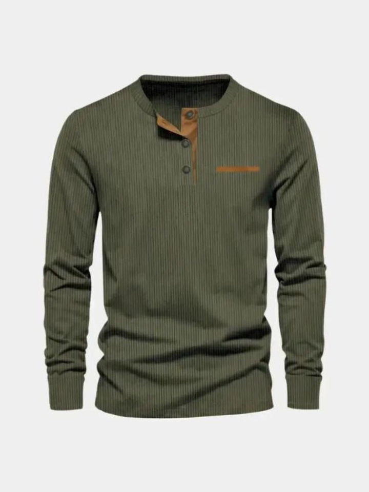 Corduroy Long Sleeve T-Shirt - Dalton & Rowe