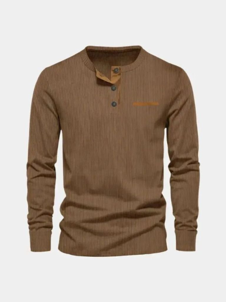 Corduroy Long Sleeve T-Shirt - Dalton & Rowe