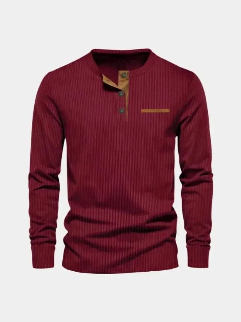 Corduroy Long Sleeve T-Shirt - Dalton & Rowe