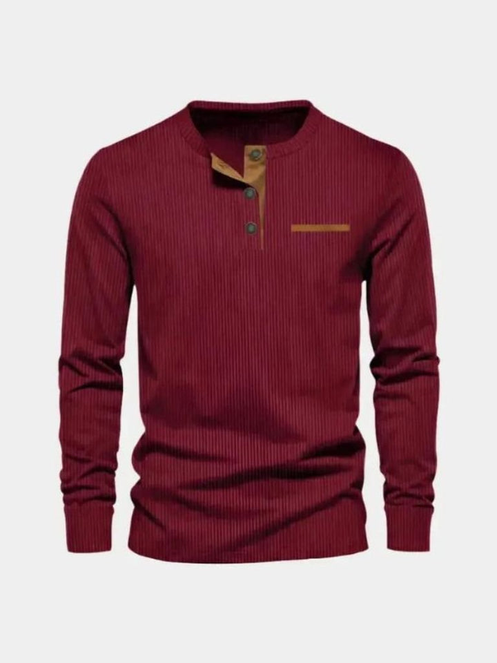 Corduroy Long Sleeve T-Shirt - Dalton & Rowe