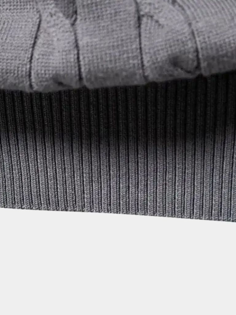 Cotton  Crew Neck Pullover Sweater - Dalton & Rowe