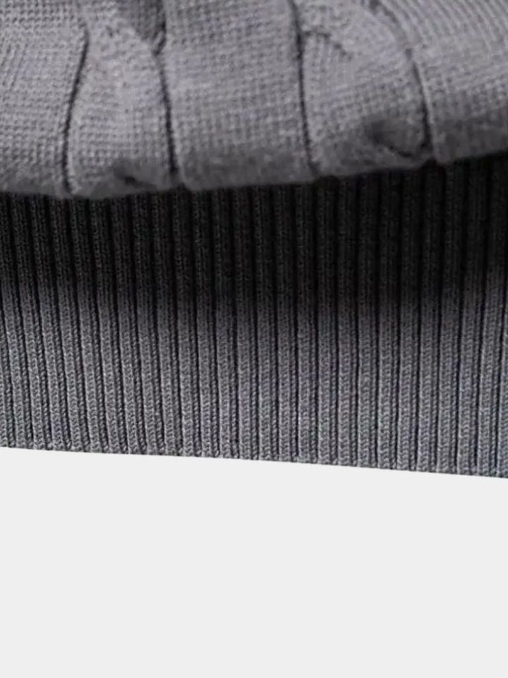 Cotton  Crew Neck Pullover Sweater - Dalton & Rowe