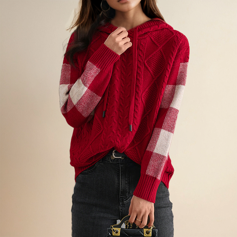 Margaux | Sudadera con Capucha Texturizada