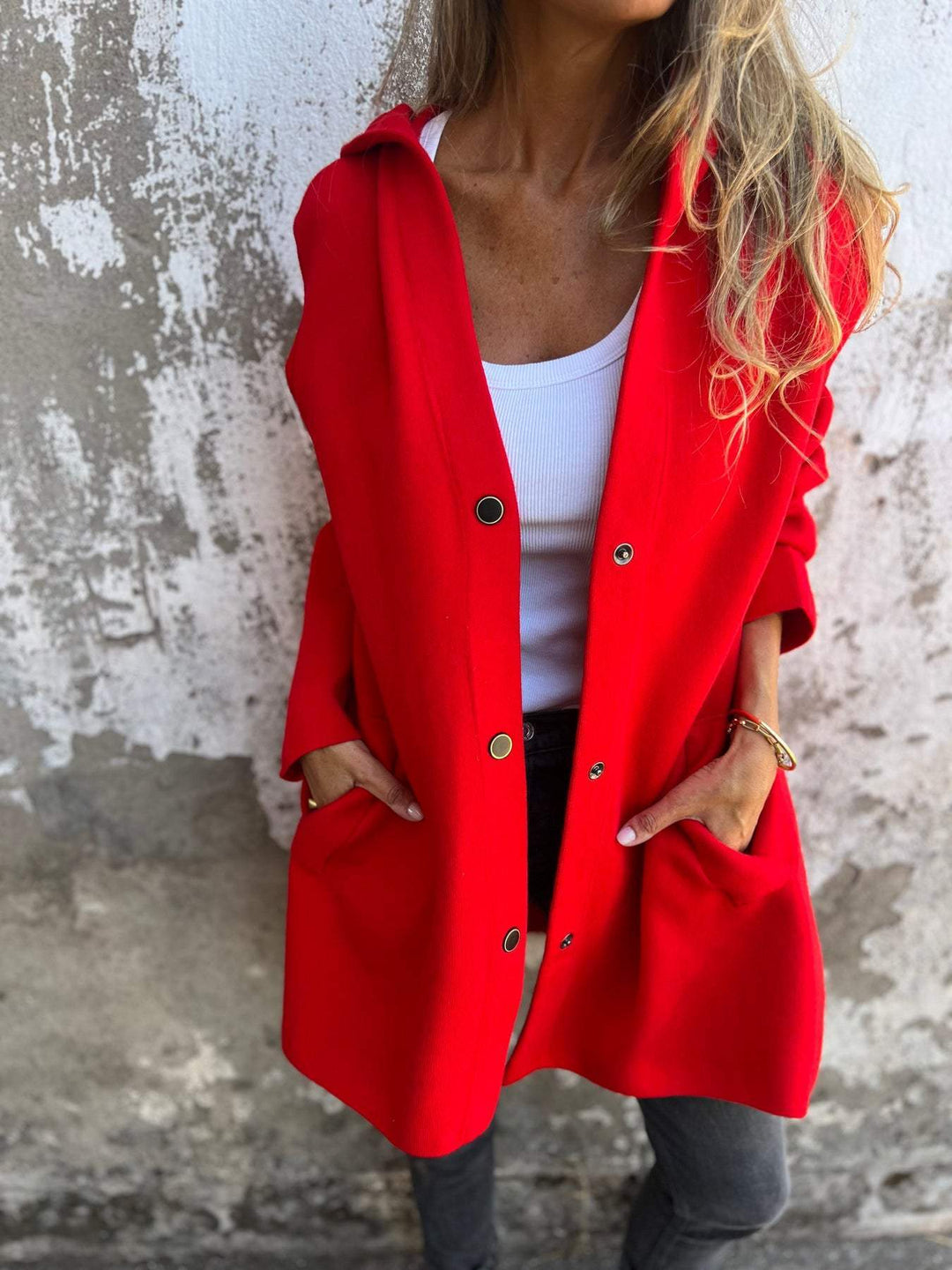 Appolinia - Cárdigan Casual con Capucha