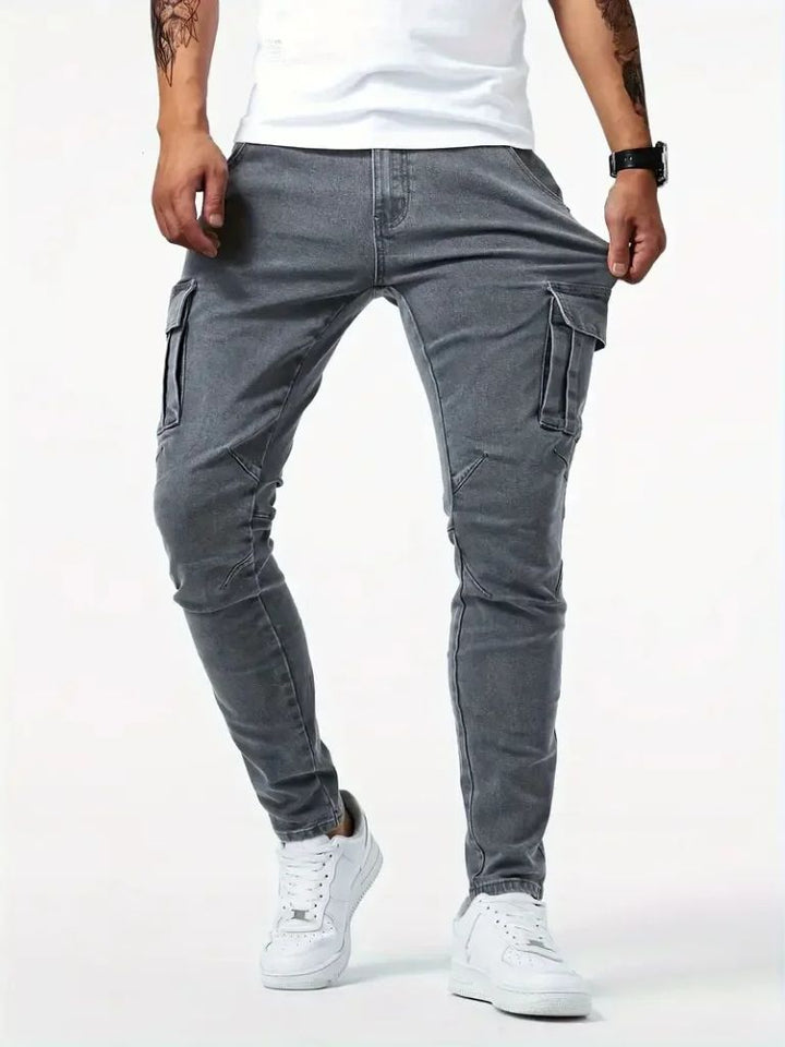 Denim Jeans Cargo Trousers - Dalton & Rowe