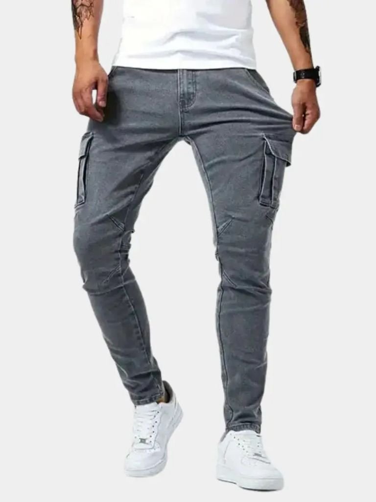 Denim Jeans Cargo Trousers - Dalton & Rowe