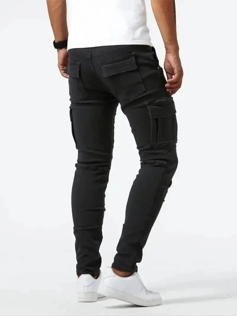 Denim Jeans Cargo Trousers - Dalton & Rowe