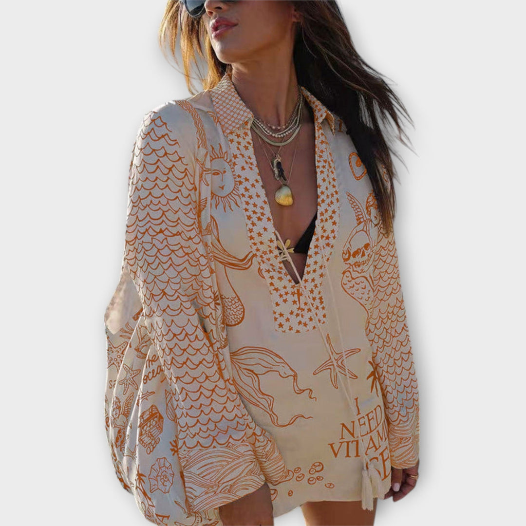 Yasmine | Vestido Bohemio Artístico