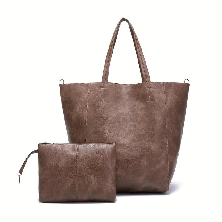 Suavidad Retro de Renee | Bolsa Tote de Gran Capacidad
