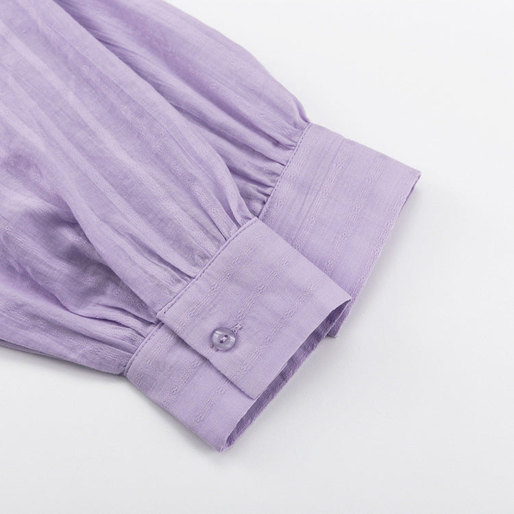 Viola - Conjunto de Camisa Botonada y Shorts Aireados
