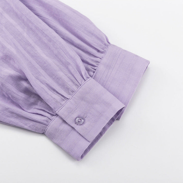 Viola - Conjunto de Camisa Botonada y Shorts Aireados