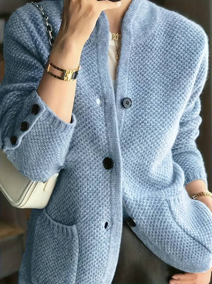 Claire - Elegante Chaleco de Cachemire
