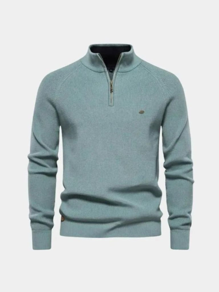 Elegant Quarter Zip Sweater - Dalton & Rowe