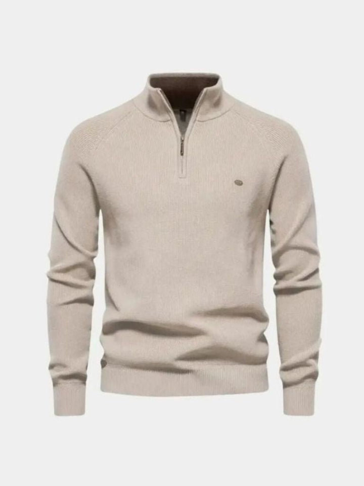 Elegant Quarter Zip Sweater - Dalton & Rowe