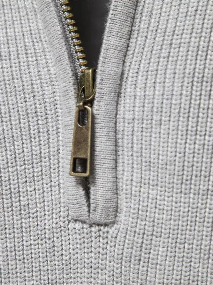 Elegant Quarter Zip Sweater - Dalton & Rowe