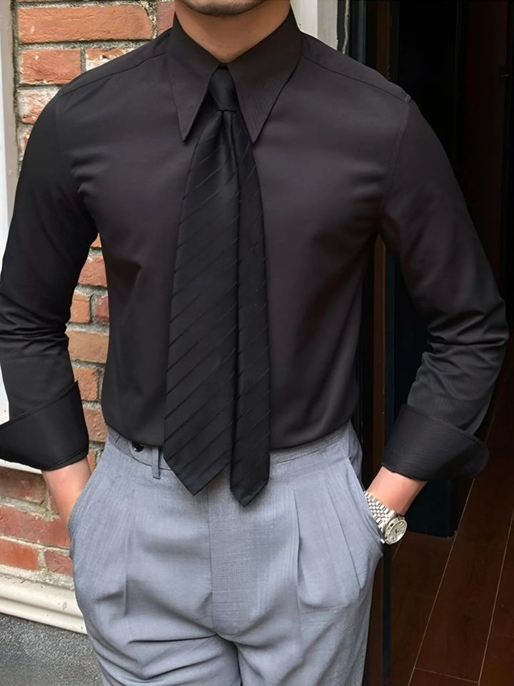 Elegant Spearpoint Collar Shirt - Dalton & Rowe