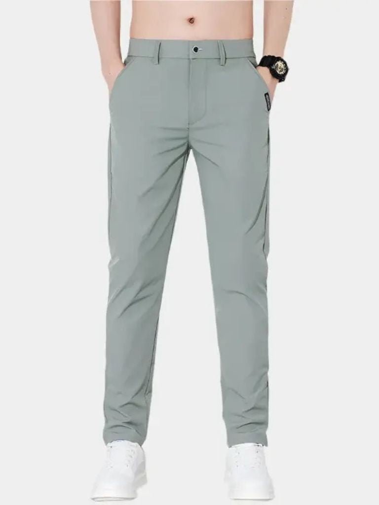 Essencial Stretch Trousers - New Elastic Waist - Dalton & Rowe