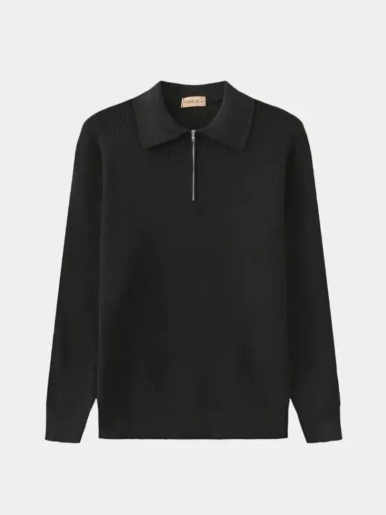 Essential Half Zip Sweater - Dalton & Rowe