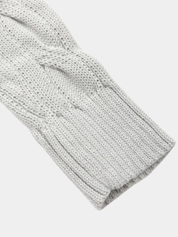 Essential Half Zip Curve Sweater - Dalton & Rowe
