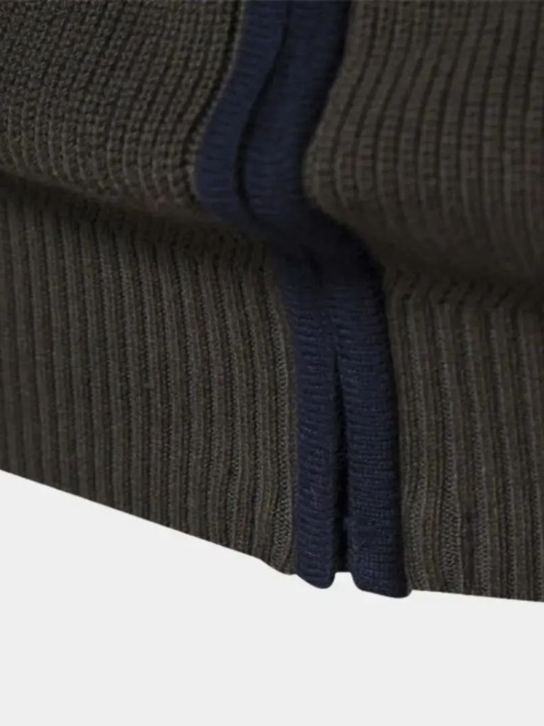 Essential Knit Zipper Sweater - Dalton & Rowe