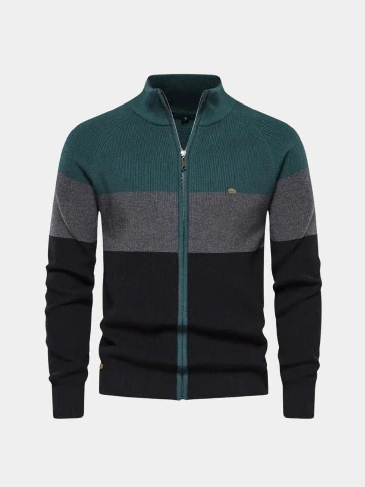 Essential Knit Zipper Sweater - Dalton & Rowe