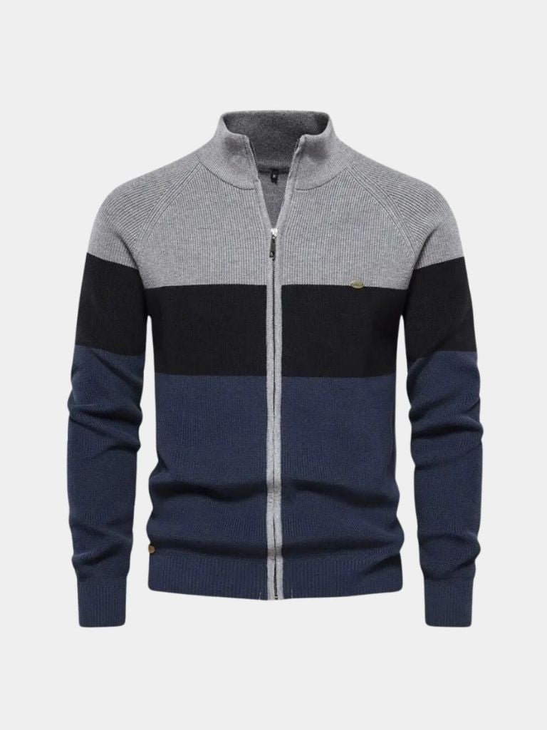 Essential Knit Zipper Sweater - Dalton & Rowe