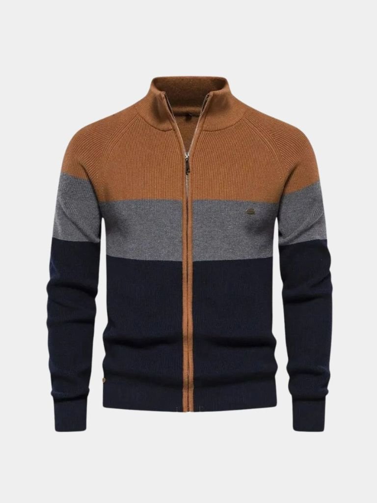 Essential Knit Zipper Sweater - Dalton & Rowe