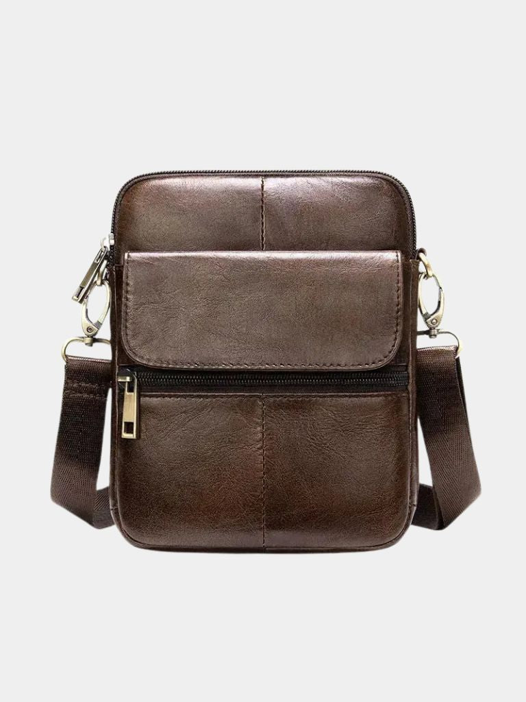 Essential Leather Shoulder Bag - Dalton & Rowe