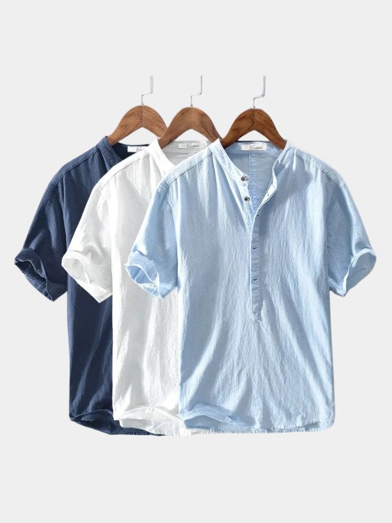 Essential Short Sleeve Linen Shirt - Dalton & Rowe
