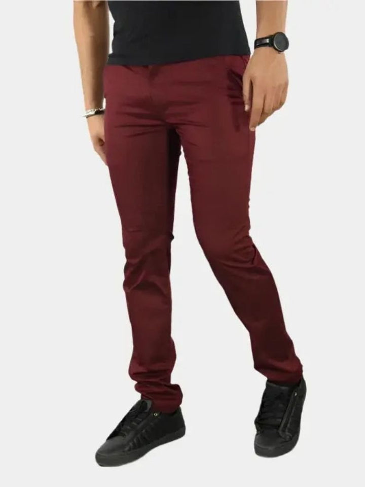 Essential Slim Fit Straight Trousers - Dalton & Rowe