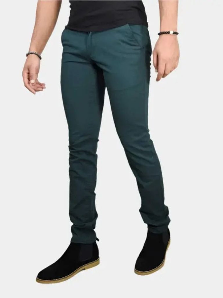 Essential Slim Fit Straight Trousers - Dalton & Rowe