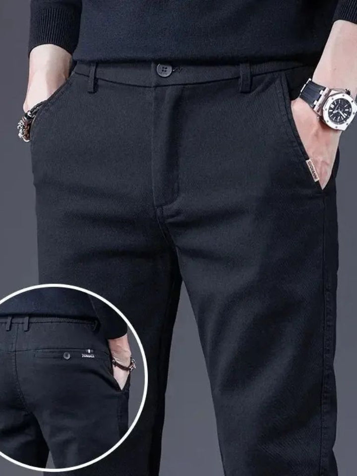 Essential Stretchy Straight Trousers - Dalton & Rowe