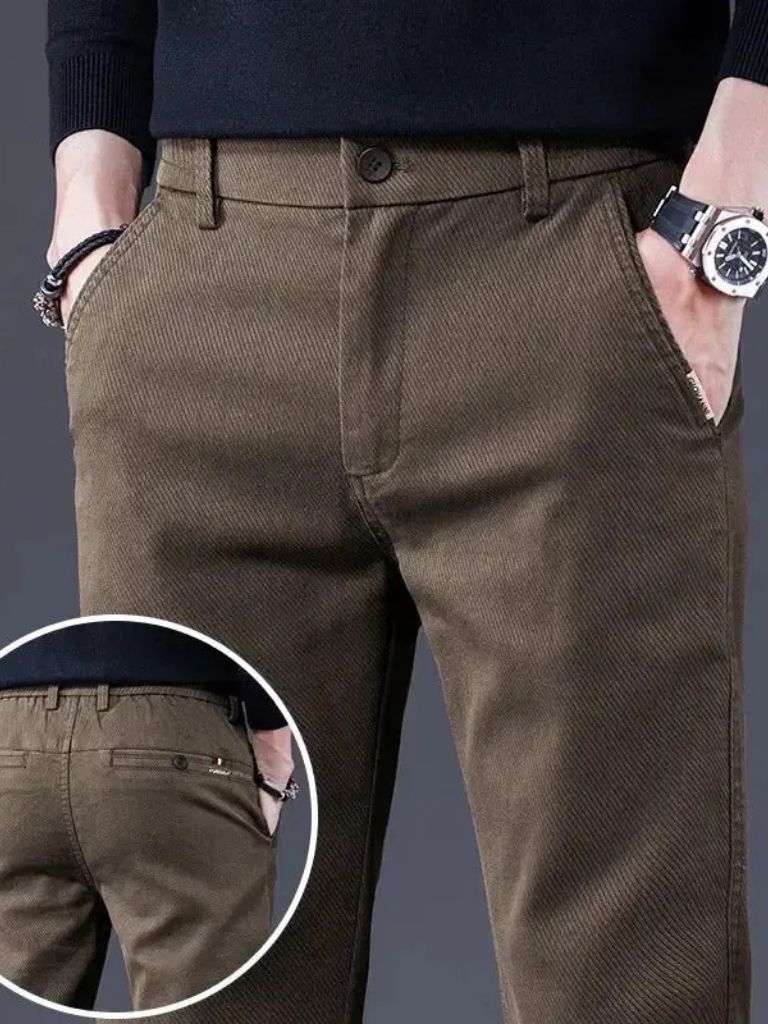 Essential Stretchy Straight Trousers - Dalton & Rowe