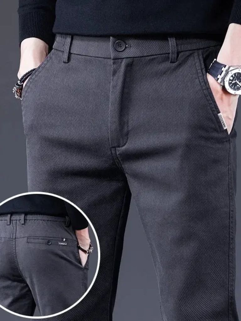 Essential Stretchy Straight Trousers - Dalton & Rowe